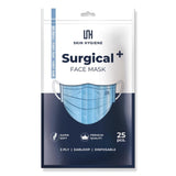 (Upgraded Version) Skin Hygiene 3ply Earloop Surgical Mask- Blue, Black & Green