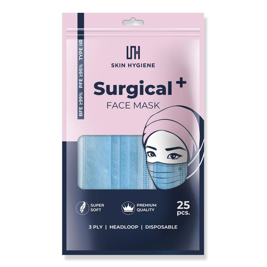 Headloop 3ply Surgical Mask- Black & Blue
